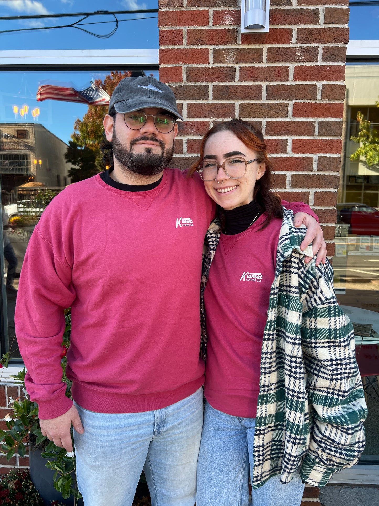 Crimson Crewneck Sweater